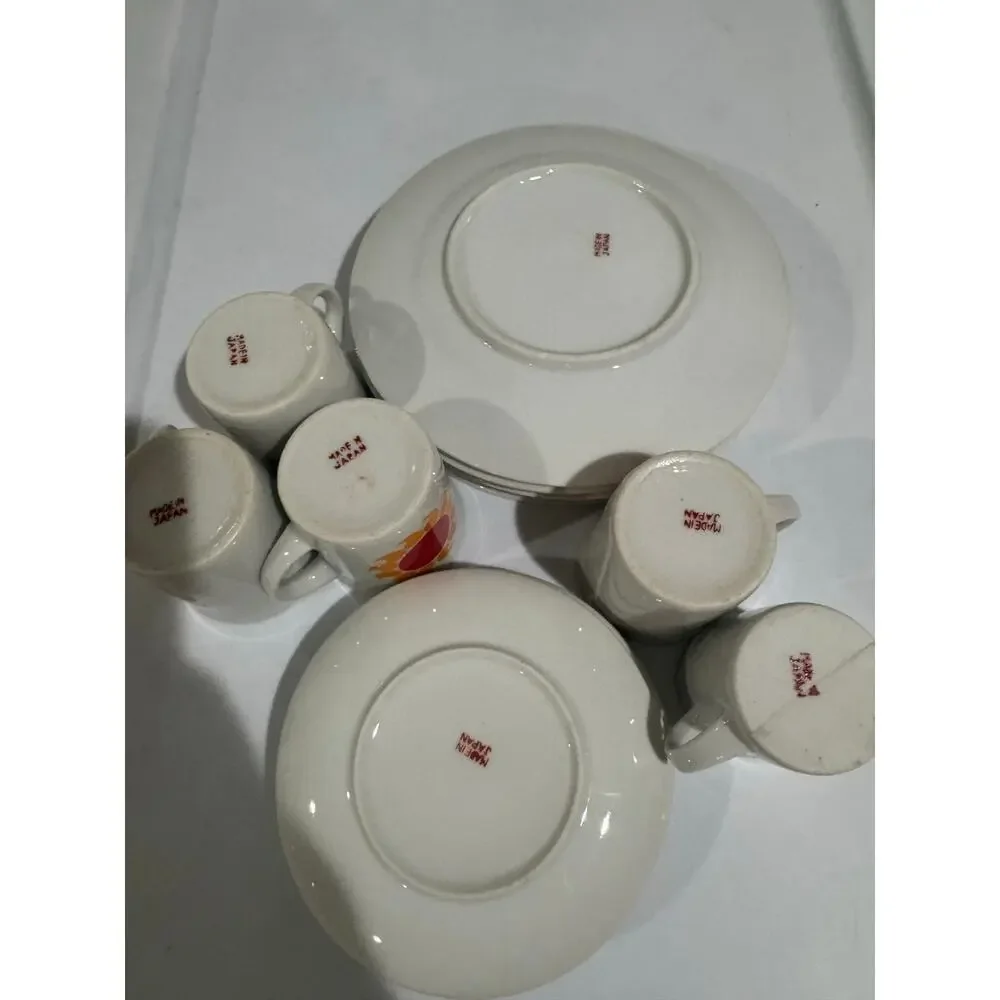 Japanese Vintage Sun Kids Tea Party Set MCM